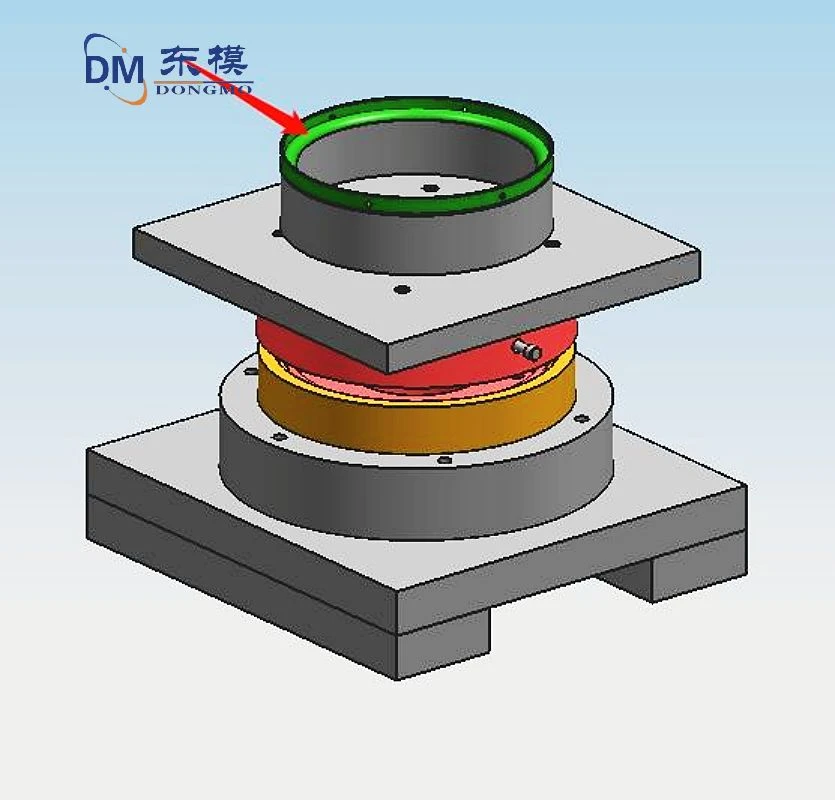 LPG cylinder base mold 1